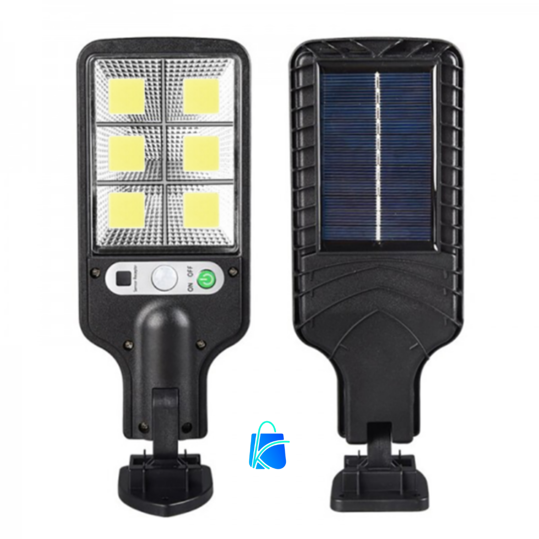 lampara solar sensor movimiento x2