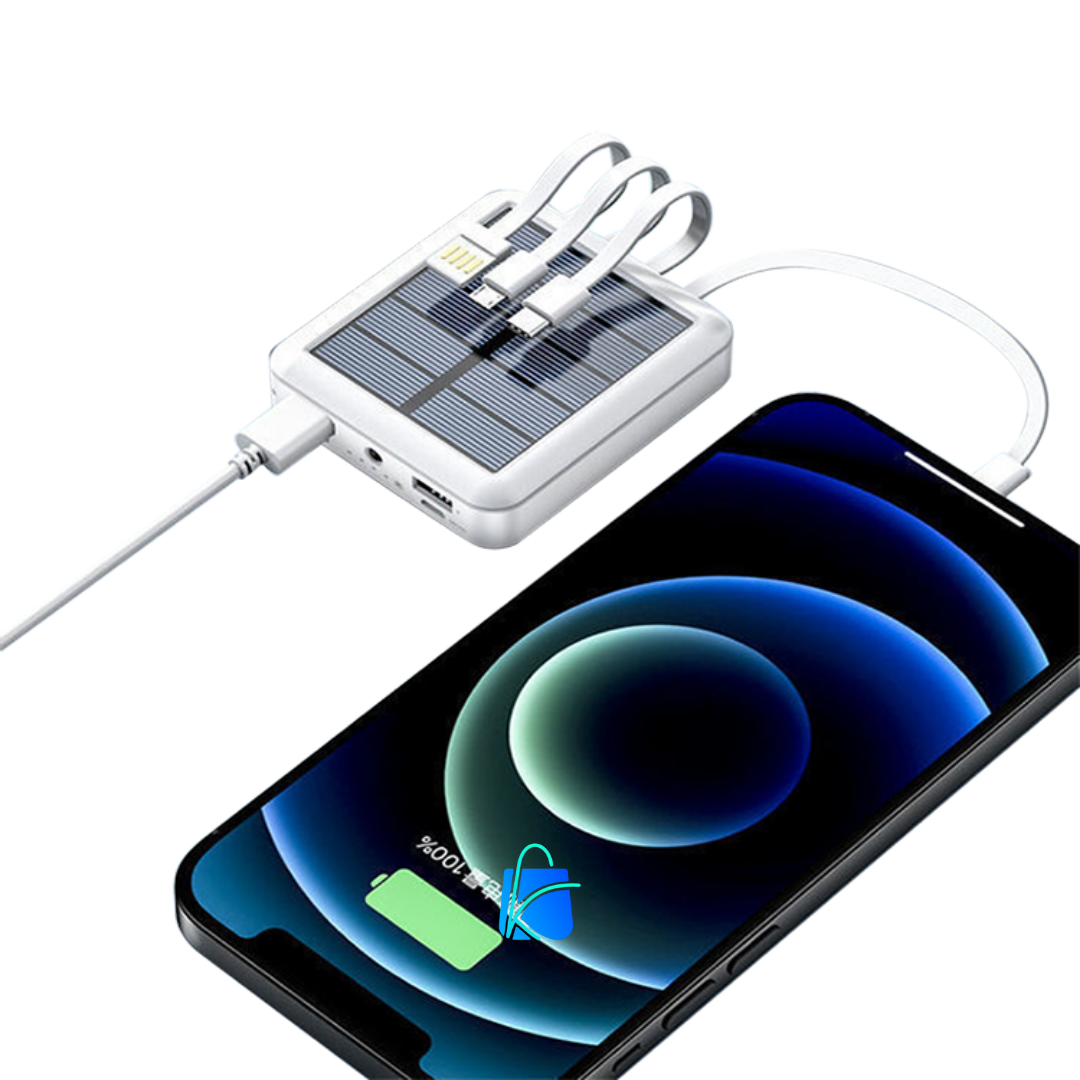 power bank solar drops