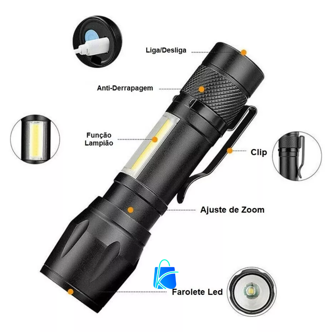 Linterna led T6