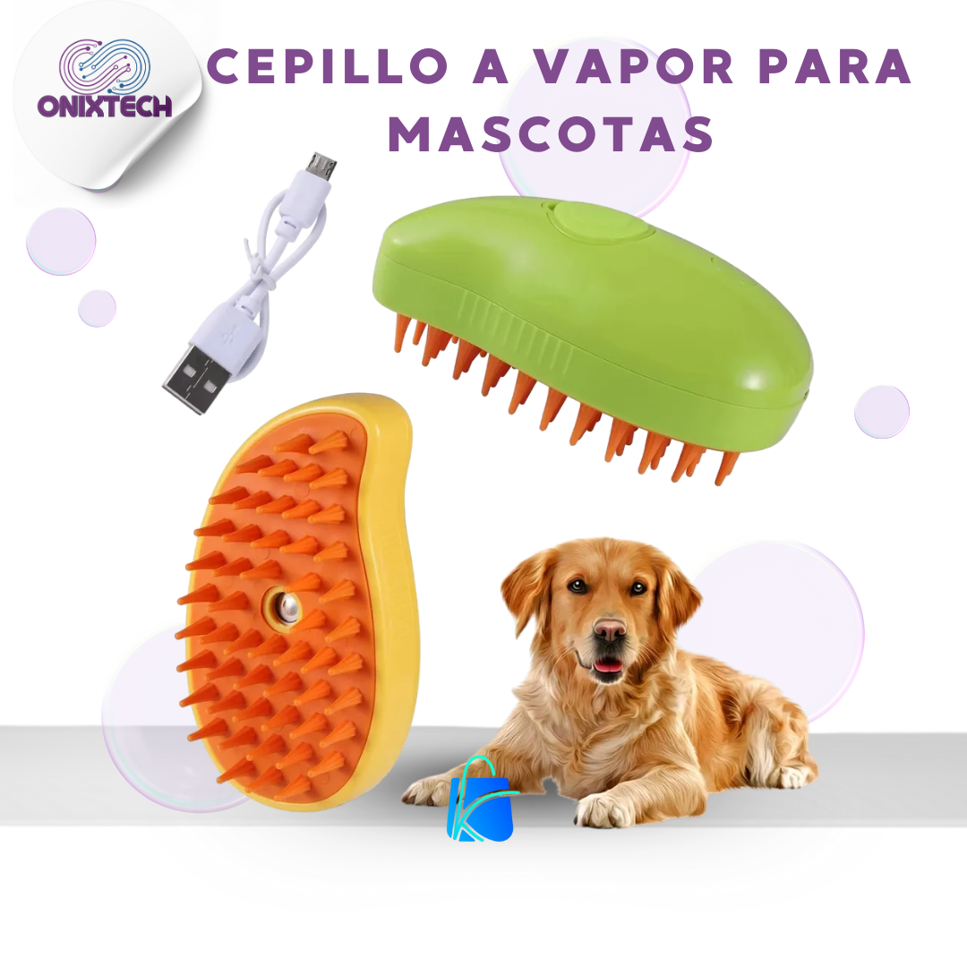 CEPILLO A VAPOR PARA MASCOTAS
