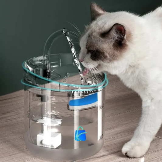 Fuente de agua para mascotas