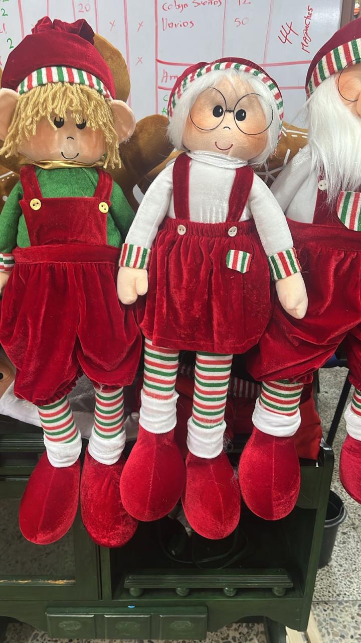 Muñecos Navideños | Papá y Mamá Noel